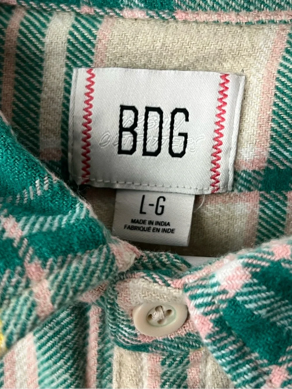 BDG Flannel Top - Picture 5 of 7